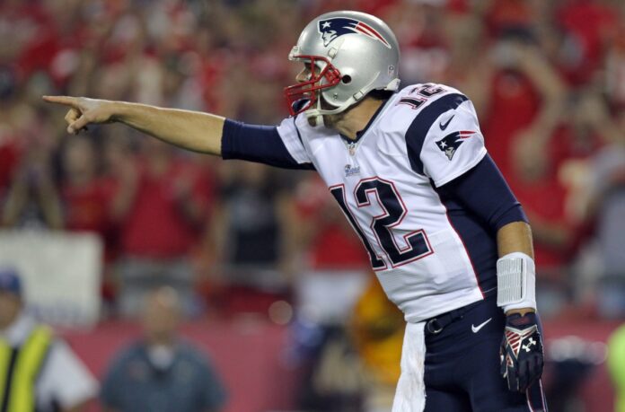 AP Photo. New England QB Tom Brady hasn't pointed fingers after a slow start to the season.