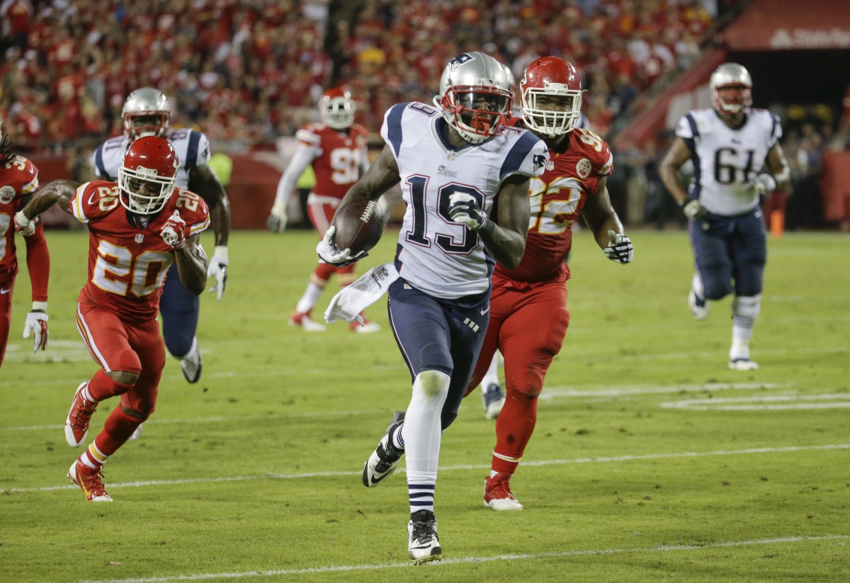 AP Photo. WR Brandon Lafell of the New England Patriots