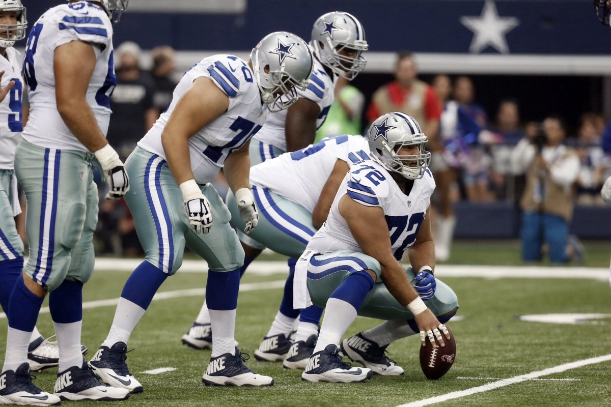 Cowboys Center Travis Frederick has been a steadying presence for a dominant offensive line