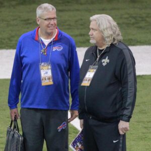 Rex and Rob Ryan attend Clemson's pro day in early March