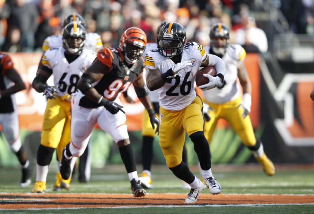 AP Image. Pittsburgh Steelers RB Le'Veon Bell