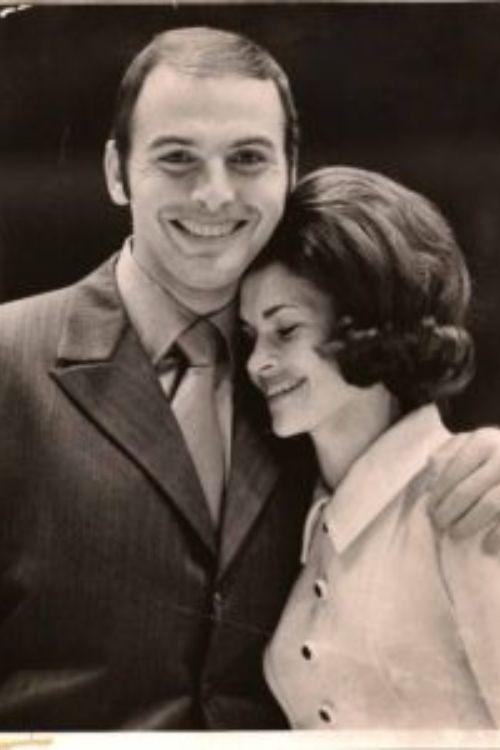 Brian Piccolo With His Wife Joy Murrath