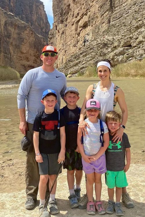 Nick Folk Kids & Wife: The Folk Family Explores the Big Bend-Santa Elena Canyon On A Memorable Hike In March 2022